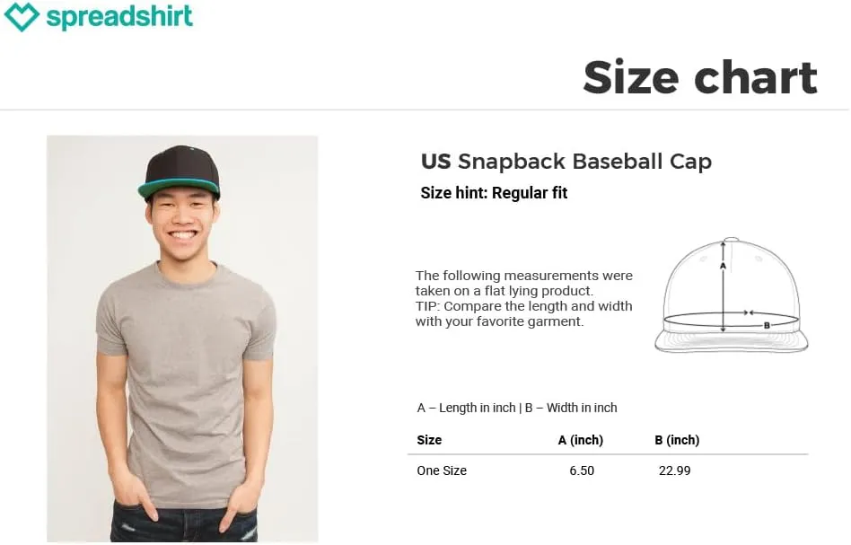 Spreadshirt Cessna Airplane | Aviation Snapback Cap