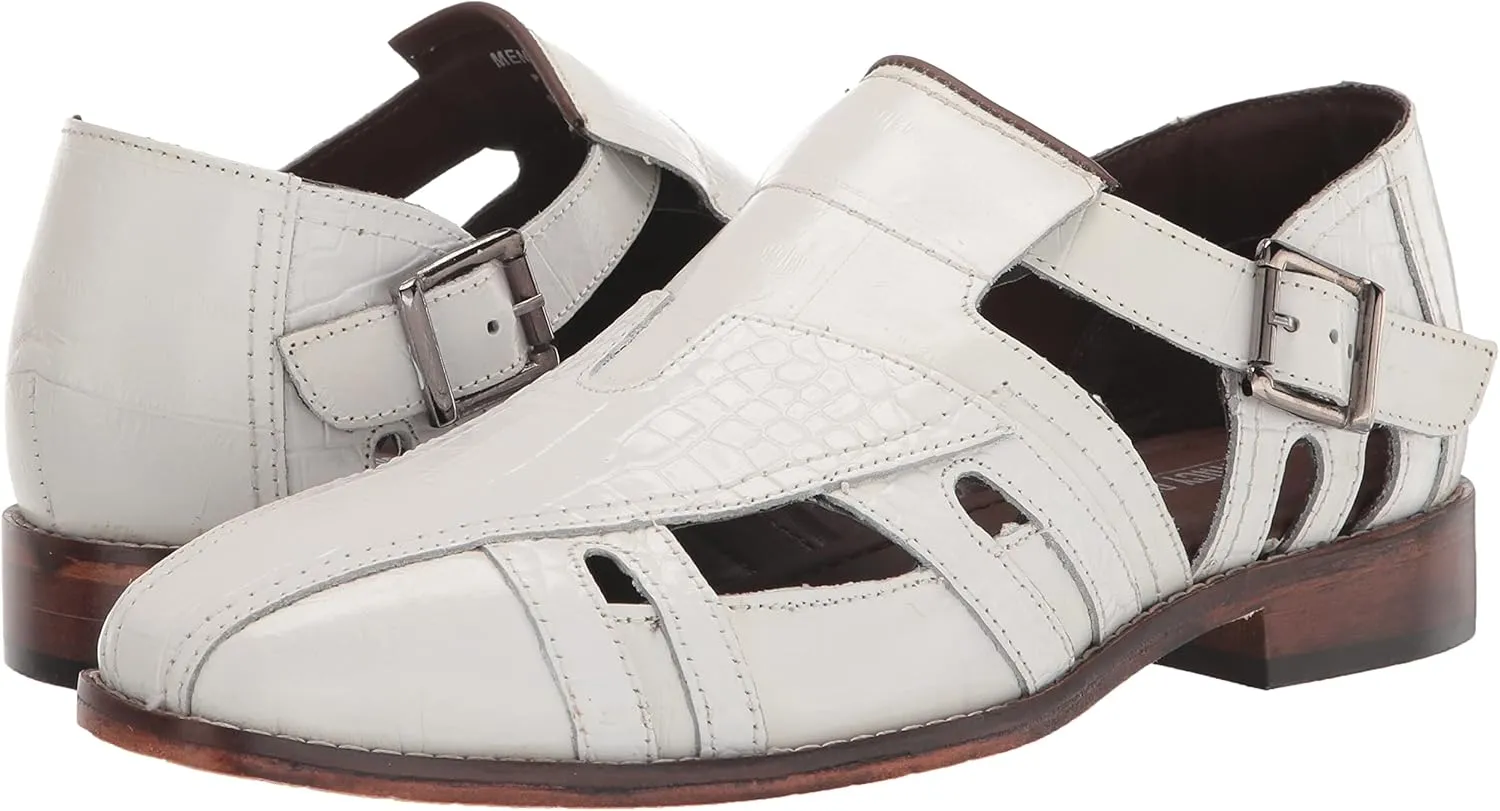 STACY ADAMS Men's Calvino City Sandal Flat