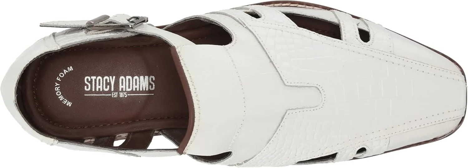 STACY ADAMS Men's Calvino City Sandal Flat
