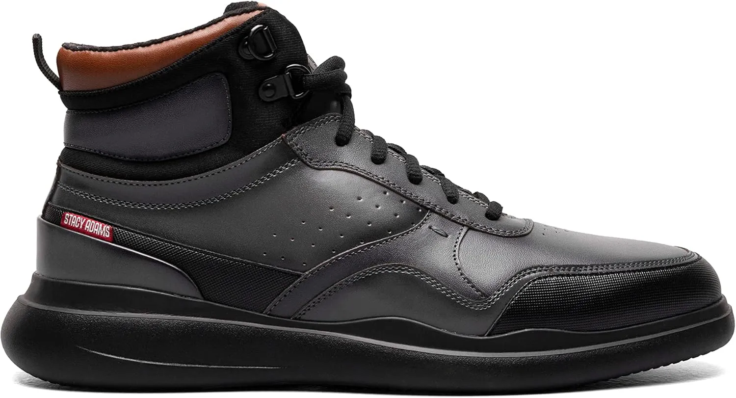 STACY ADAMS Men's Mayson Mid Lace Up Sneaker Fashion Boot