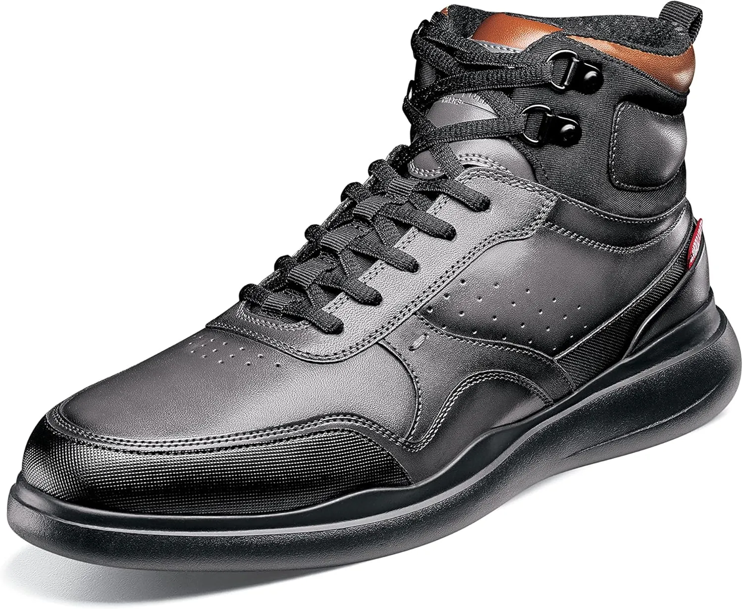 STACY ADAMS Men's Mayson Mid Lace Up Sneaker Fashion Boot