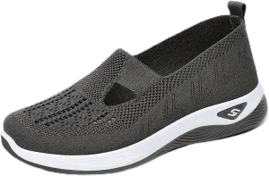 Stanceflex Shoes for Women, Orthowalkway Womens Shoes, Orthopedic Breathable Soft Sole Footwear Wide Width Slip on Shoes