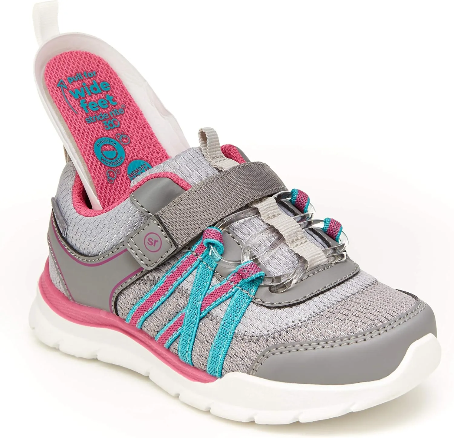 Stride Rite Unisex-Child Jacki Athletic Running Shoe