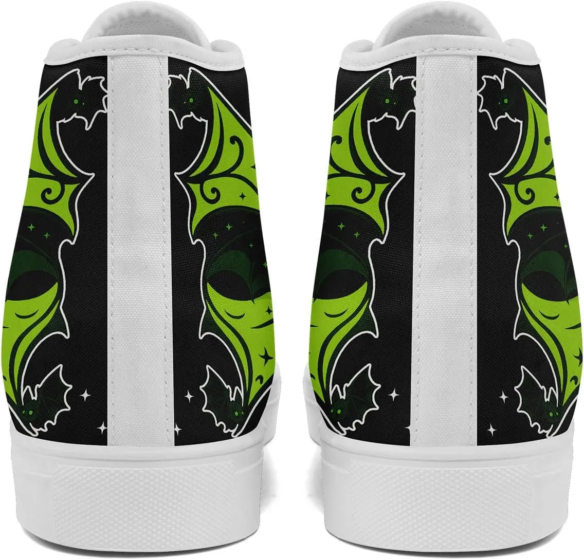 Stylish High-Top Canvas Sneakers for Men Women Festive Present Comfort Breathable Streetwear Flat Walking Shoes