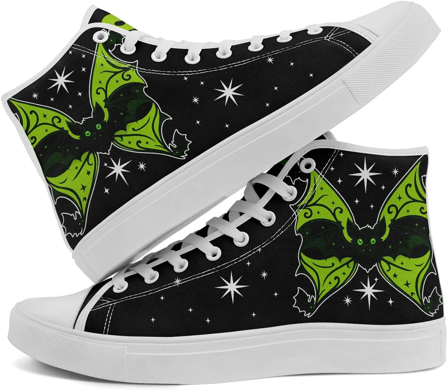 Stylish High-Top Canvas Sneakers for Men Women Festive Present Comfort Breathable Streetwear Flat Walking Shoes