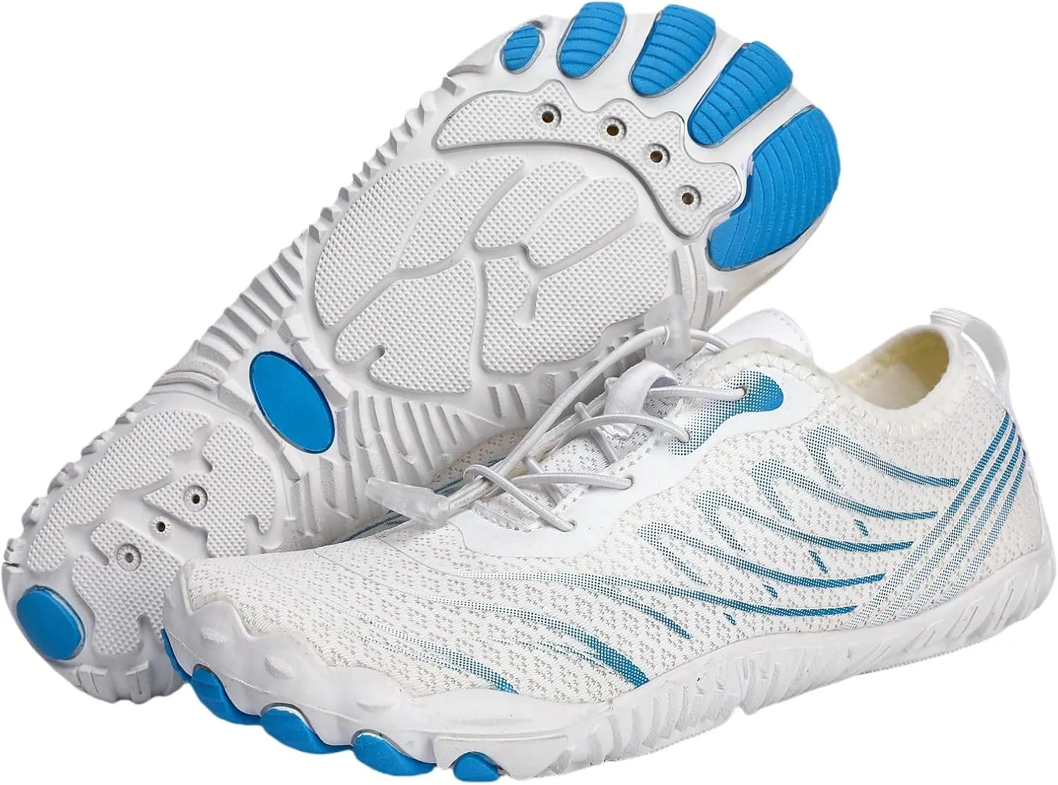 Summer Barefoot Shoes Women Comfortable Grounding Shoes with Copper Barefoot Shoe Quick Dry Breathable Non-Slip Athletic Footwear Soft Athletic Hiking Water Sports Sneaker