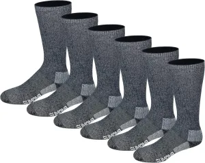 SUMONA 6 Pairs 75% Merino Wool Hiking Thermal Winter Boot Socks