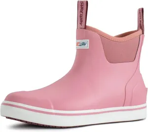 SUREWAY Women's Deck Boots Professional Non-Slip Fishing & Ankle Deck Boot Waterproof Rain Boots