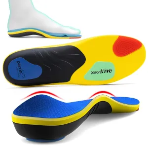 TANSTC Plantar Fasciitis Insoles Men Insoles for Men Standing All Day Medium Arch Support Shoe Inserts for Women Flat Feet Pain Relief Orthotics Inserts Shock Absorption Work Boot,XL