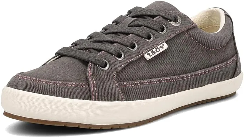 Taos Moc Star 2 Women's Sneaker - Fresh Canvas Design with Removable Footbed, Arch Support and Durable Lightweight Outsole for All Day Walking and Everyday Style