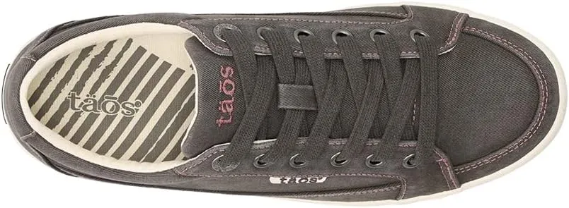 Taos Moc Star 2 Women's Sneaker - Fresh Canvas Design with Removable Footbed, Arch Support and Durable Lightweight Outsole for All Day Walking and Everyday Style
