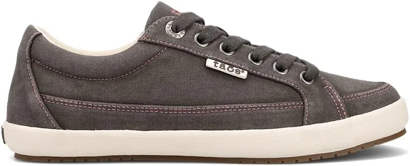 Taos Moc Star 2 Women's Sneaker - Fresh Canvas Design with Removable Footbed, Arch Support and Durable Lightweight Outsole for All Day Walking and Everyday Style