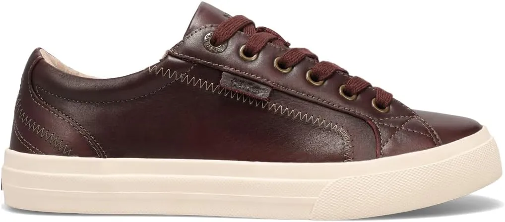 Taos Plim Soul Lux Women's Sneaker - Soft Premium Leather Lace Up Sneakers with All Day Walking Comfort and Support