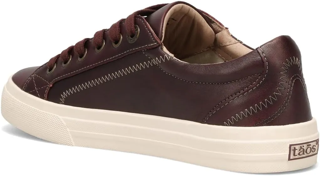Taos Plim Soul Lux Women's Sneaker - Soft Premium Leather Lace Up Sneakers with All Day Walking Comfort and Support
