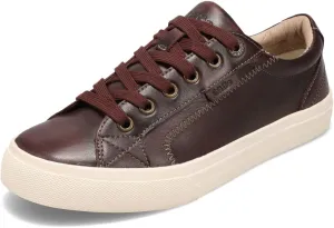 Taos Plim Soul Lux Women's Sneaker - Soft Premium Leather Lace Up Sneakers with All Day Walking Comfort and Support