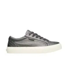 TAOS PLIM SOUL PEWTER LUX LEATHER SNEAKER