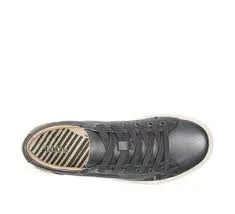 TAOS PLIM SOUL PEWTER LUX LEATHER SNEAKER