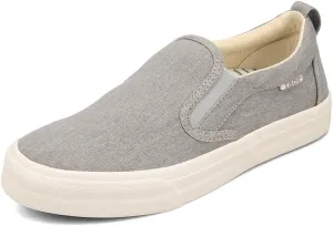Taos Rubber Soul Slip-On Women's Sneaker - Fresh and Clean Canvas Design with Effortless Style, Removable Footbed and Arch Support - Elevated Comfort for All-Day Fashion