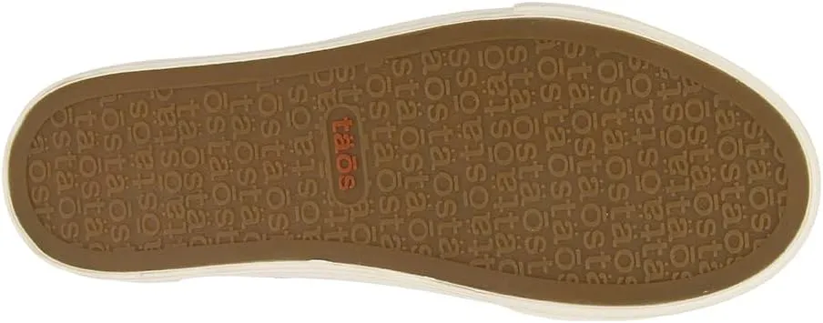 Taos Rubber Soul Slip-On Women's Sneaker - Fresh and Clean Canvas Design with Effortless Style, Removable Footbed and Arch Support - Elevated Comfort for All-Day Fashion