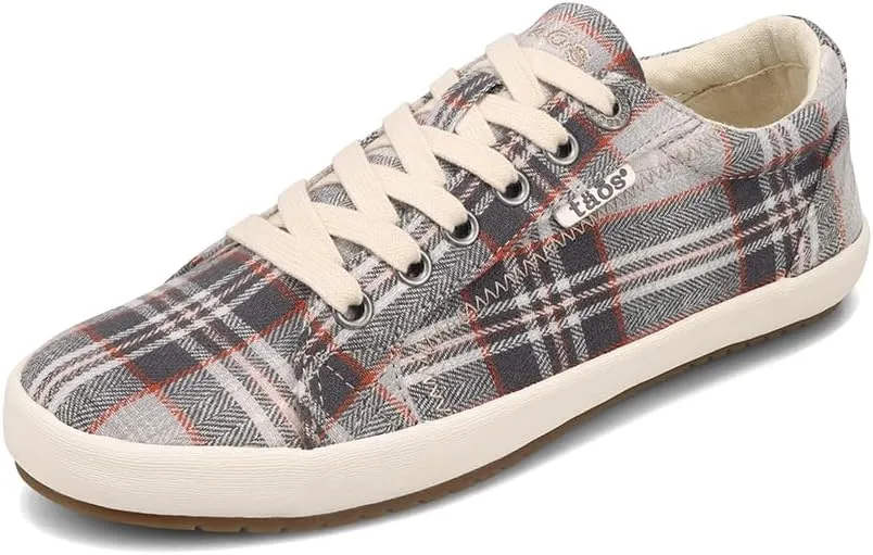 Taos Star Women's Sneaker - Iconic Style with Canvas Design for Everyday Adventures - Custom Fit Lacing and Premium Removable Footbed with Arch Support for All Day Comfort