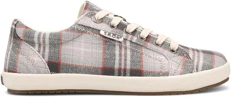Taos Star Women's Sneaker - Iconic Style with Canvas Design for Everyday Adventures - Custom Fit Lacing and Premium Removable Footbed with Arch Support for All Day Comfort