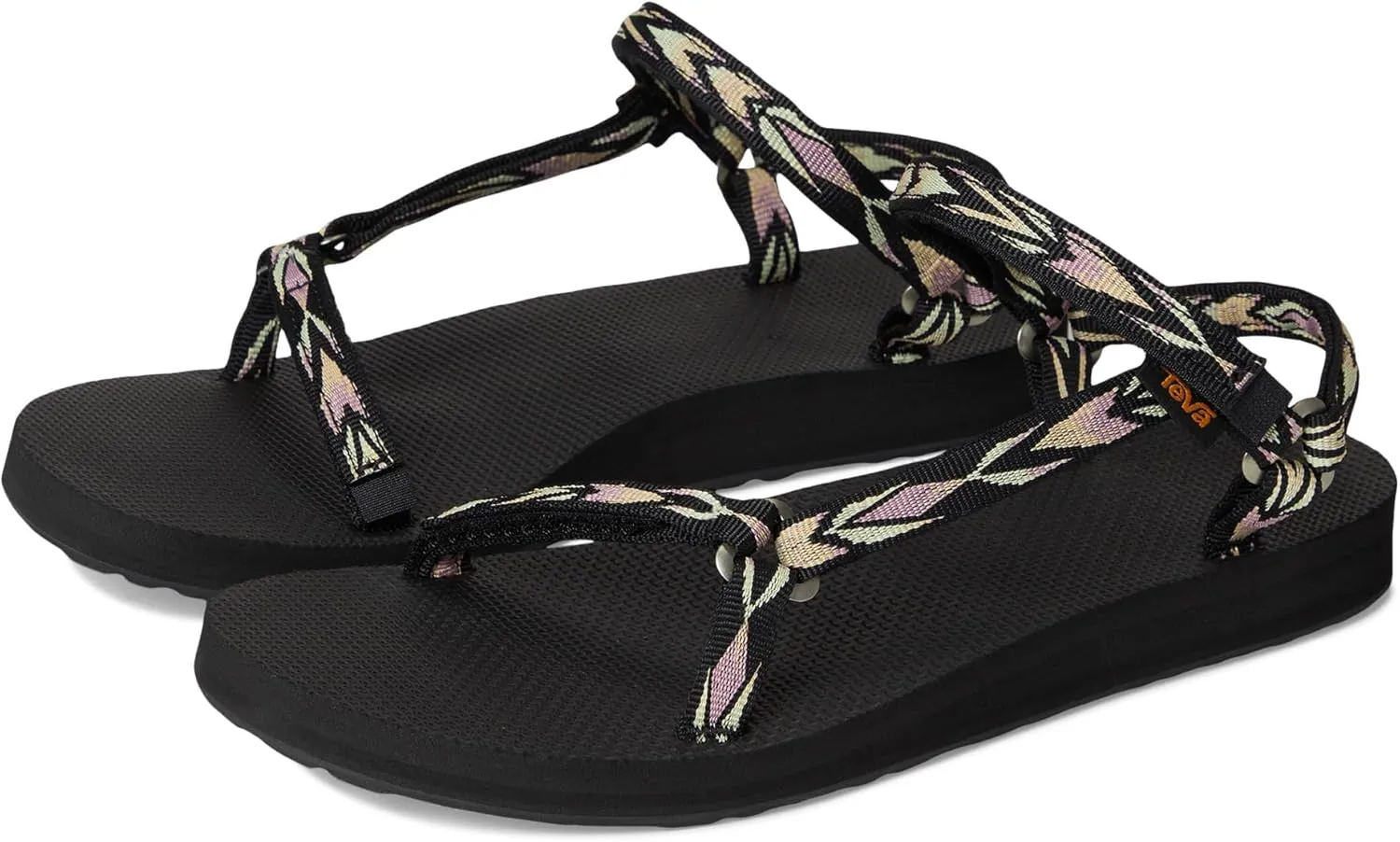 Teva Women's Original Universal Slim Sport Sandal, Archive Wings Root, 6
