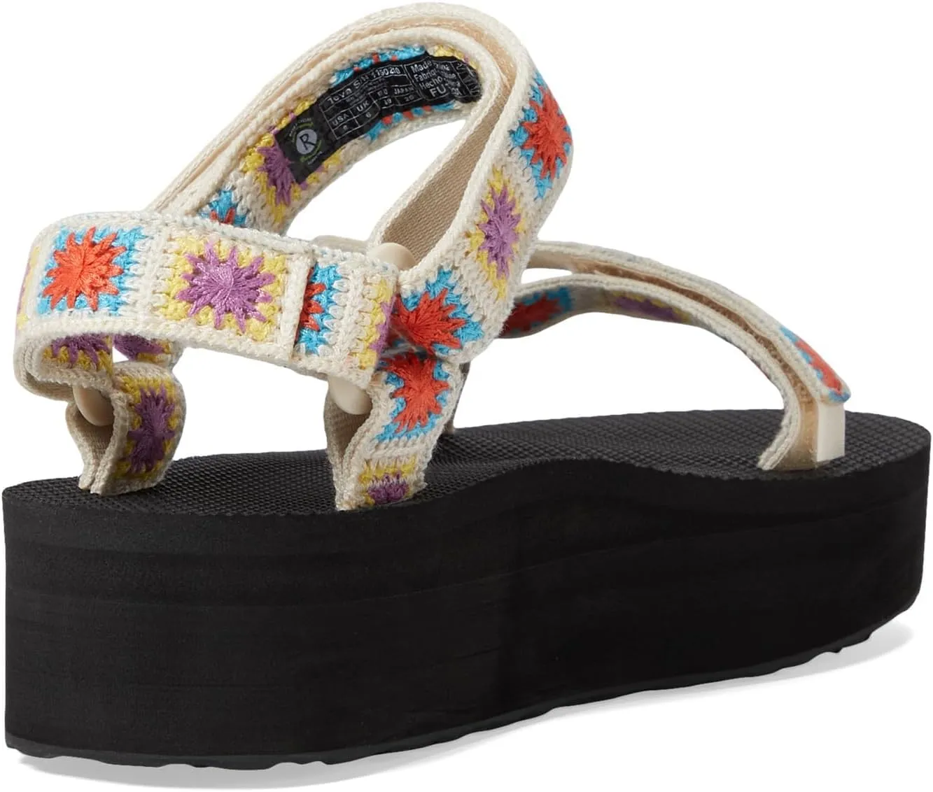 Teva Women's W Flatform Universal Crochet Sandal