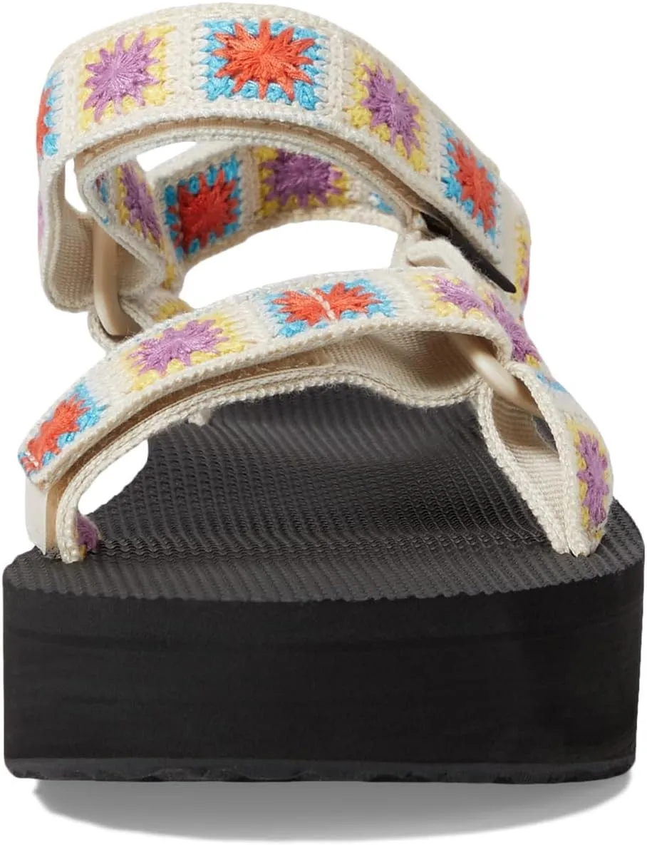 Teva Women's W Flatform Universal Crochet Sandal