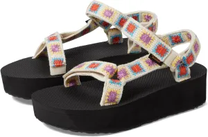 Teva Women's W Flatform Universal Crochet Sandal