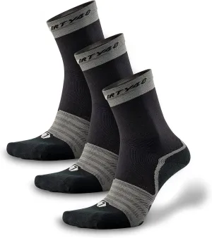 Thirty48 Cycling Socks with S.Café Fabric, Odor Resistant, UV Protection, Quick Drying