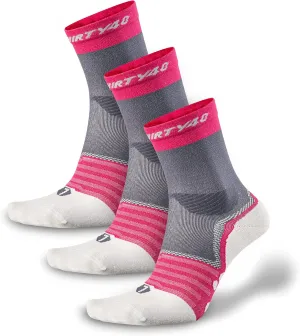Thirty48 Cycling Socks with S.Café Fabric, Odor Resistant, UV Protection, Quick Drying