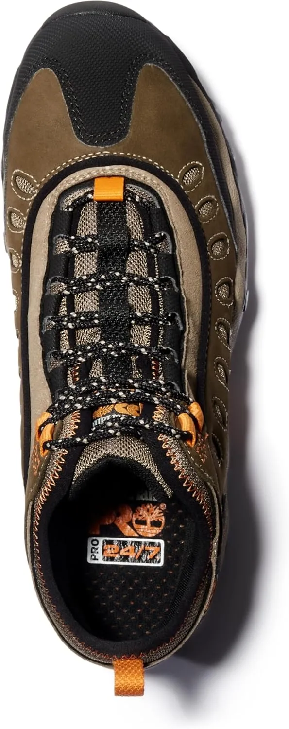 Timberland PRO Men's Mudslinger Steel Safety Toe Waterproof Industrial Hiker Work Boot