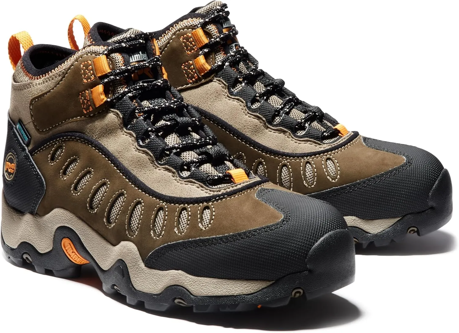 Timberland PRO Men's Mudslinger Steel Safety Toe Waterproof Industrial Hiker Work Boot