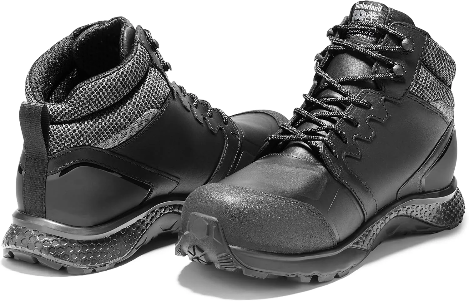 Timberland PRO Men's Reaxion Mid Composite Safety Toe Waterproof Industrial Hiker Work Boot