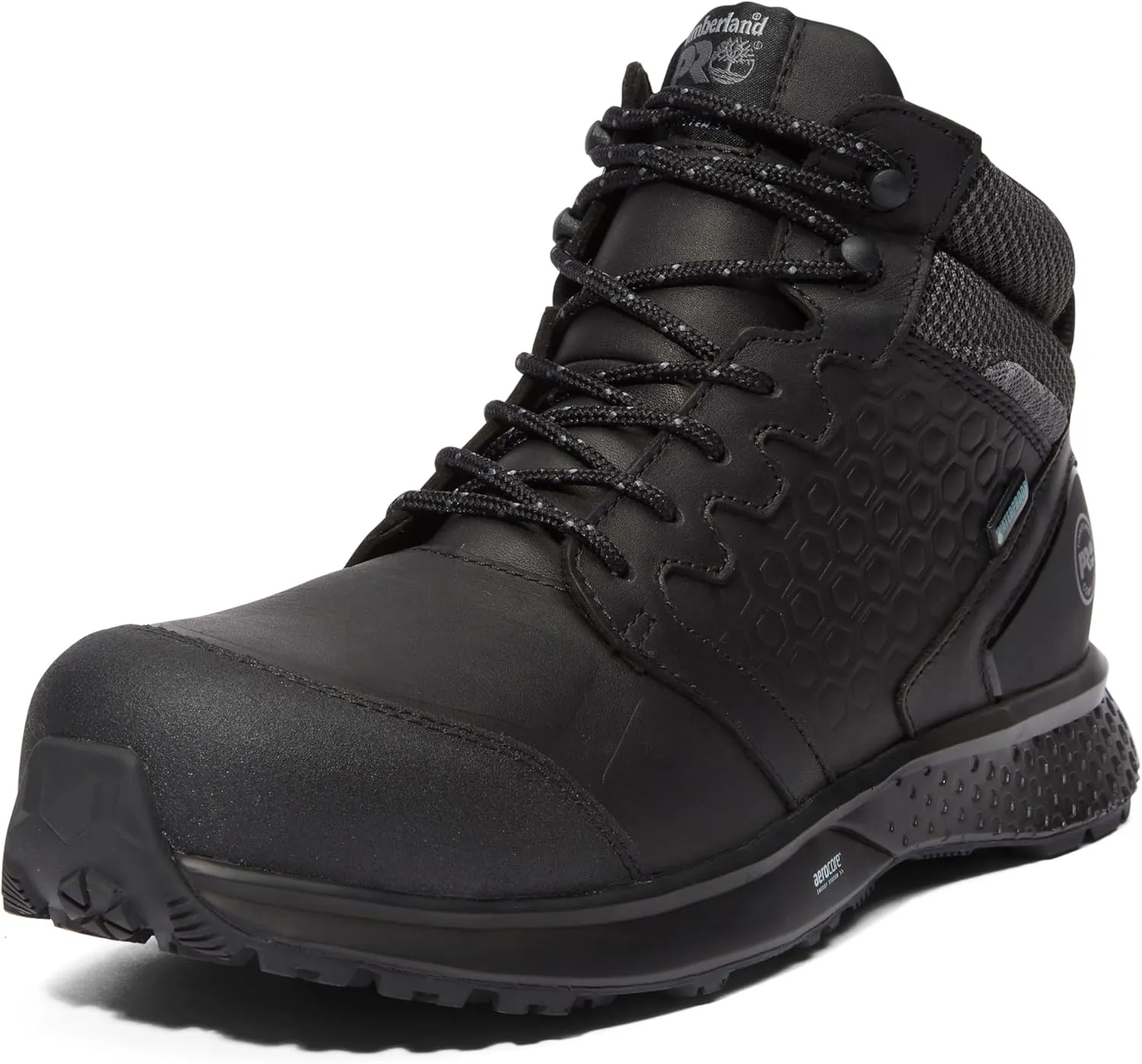 Timberland PRO Men's Reaxion Mid Composite Safety Toe Waterproof Industrial Hiker Work Boot