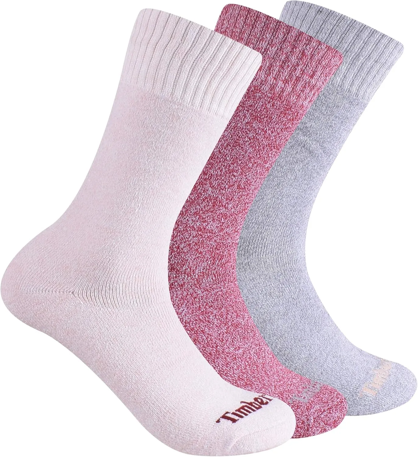 Timberland Women's Ribbed Marled Boot Socks (3 Pairs)