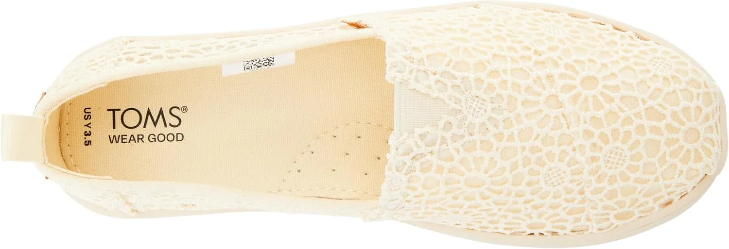 TOMS Girl's Espadrille Loafer Flat