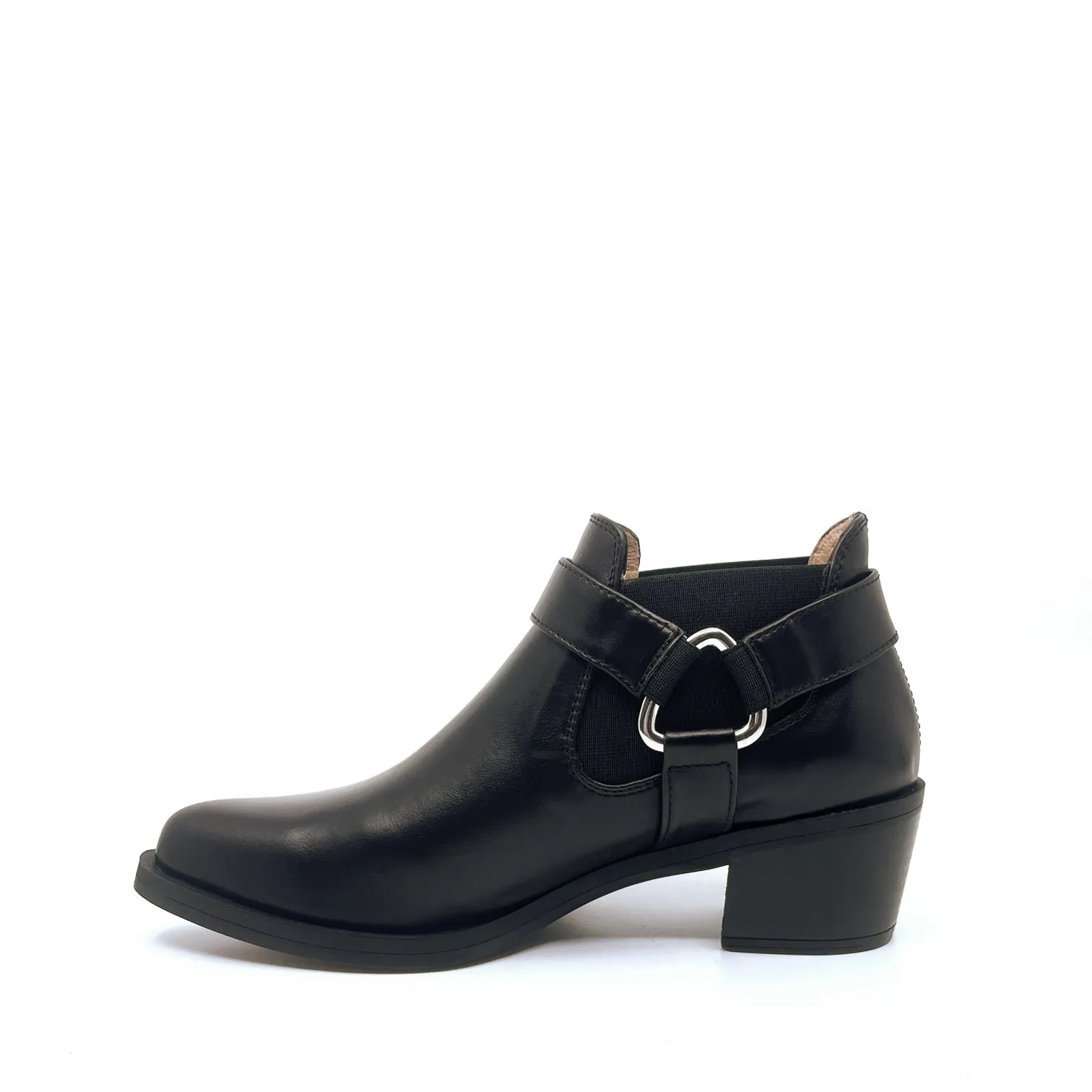 Unisa Gonil Black Western Ankle Boot