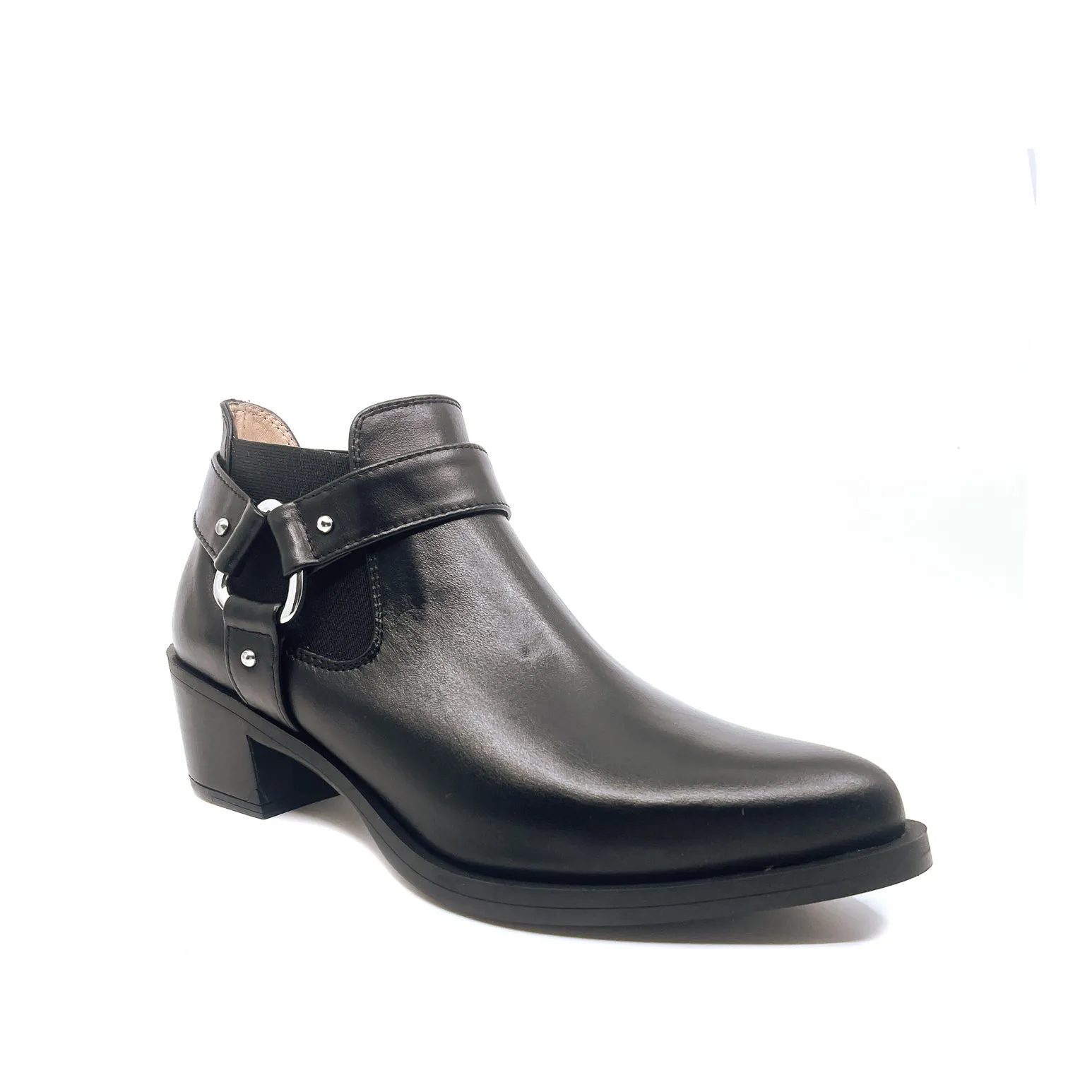 Unisa Gonil Black Western Ankle Boot