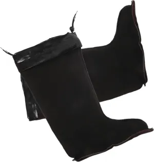 Vaguelly Rain Boot Sock Inserts Warm Boot Liners for Men Women Insulated Liner Non-slip Sole for Winter
