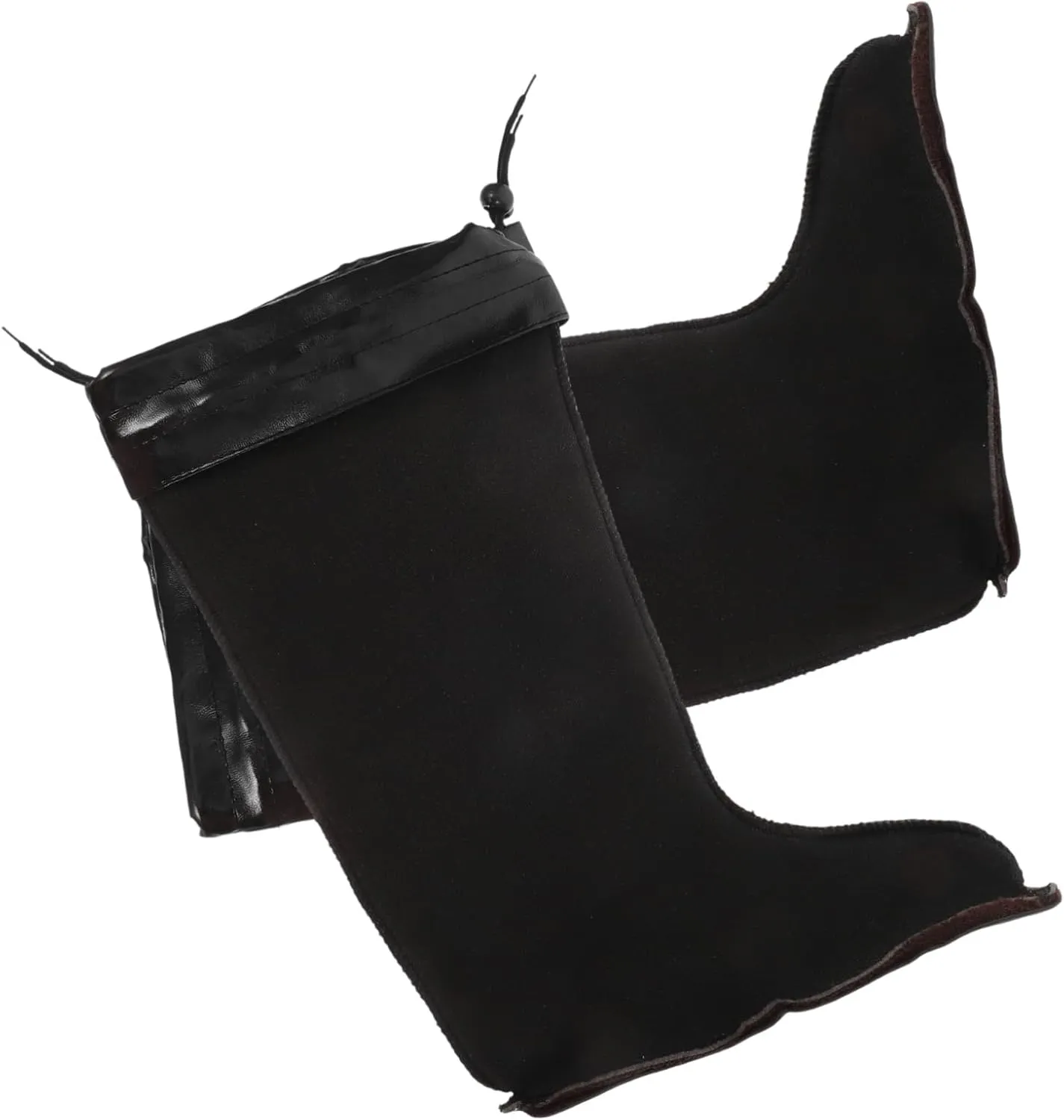 Vaguelly Rain Boot Sock Inserts Warm Boot Liners for Men Women Insulated Liner Non-slip Sole for Winter