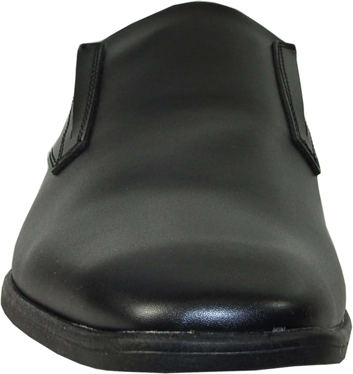 VANGELO Tux-4 Dress Shoe Loafer Formal Tuxedo Prom & Wedding Shoe Black Matte