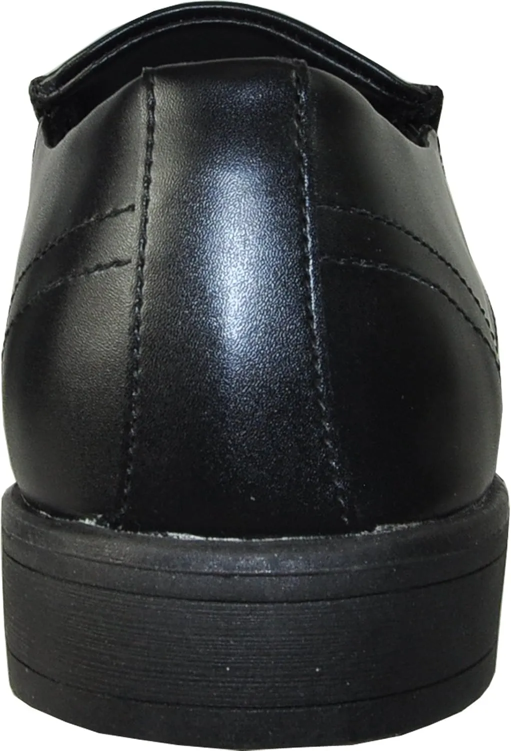 VANGELO Tux-4 Dress Shoe Loafer Formal Tuxedo Prom & Wedding Shoe Black Matte