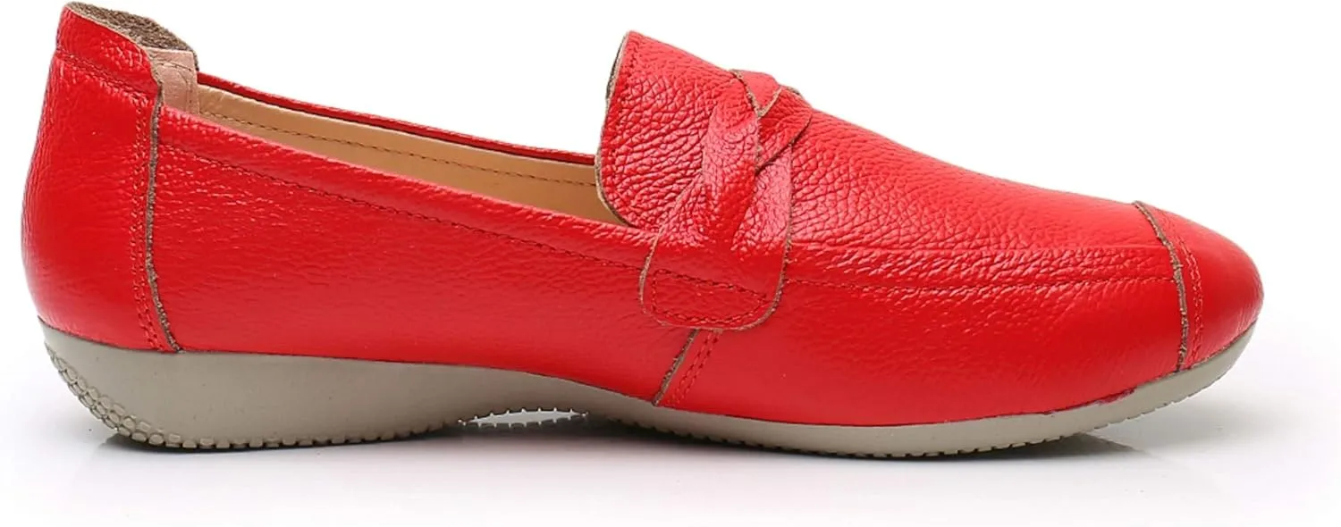 VenusCelia Women's Braid Dance Flat Shoe