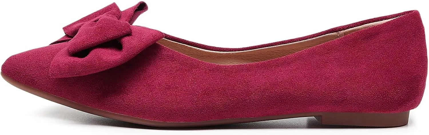 VenusCelia Women's Butterfly Flat Shoe