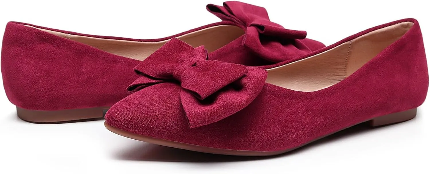 VenusCelia Women's Butterfly Flat Shoe