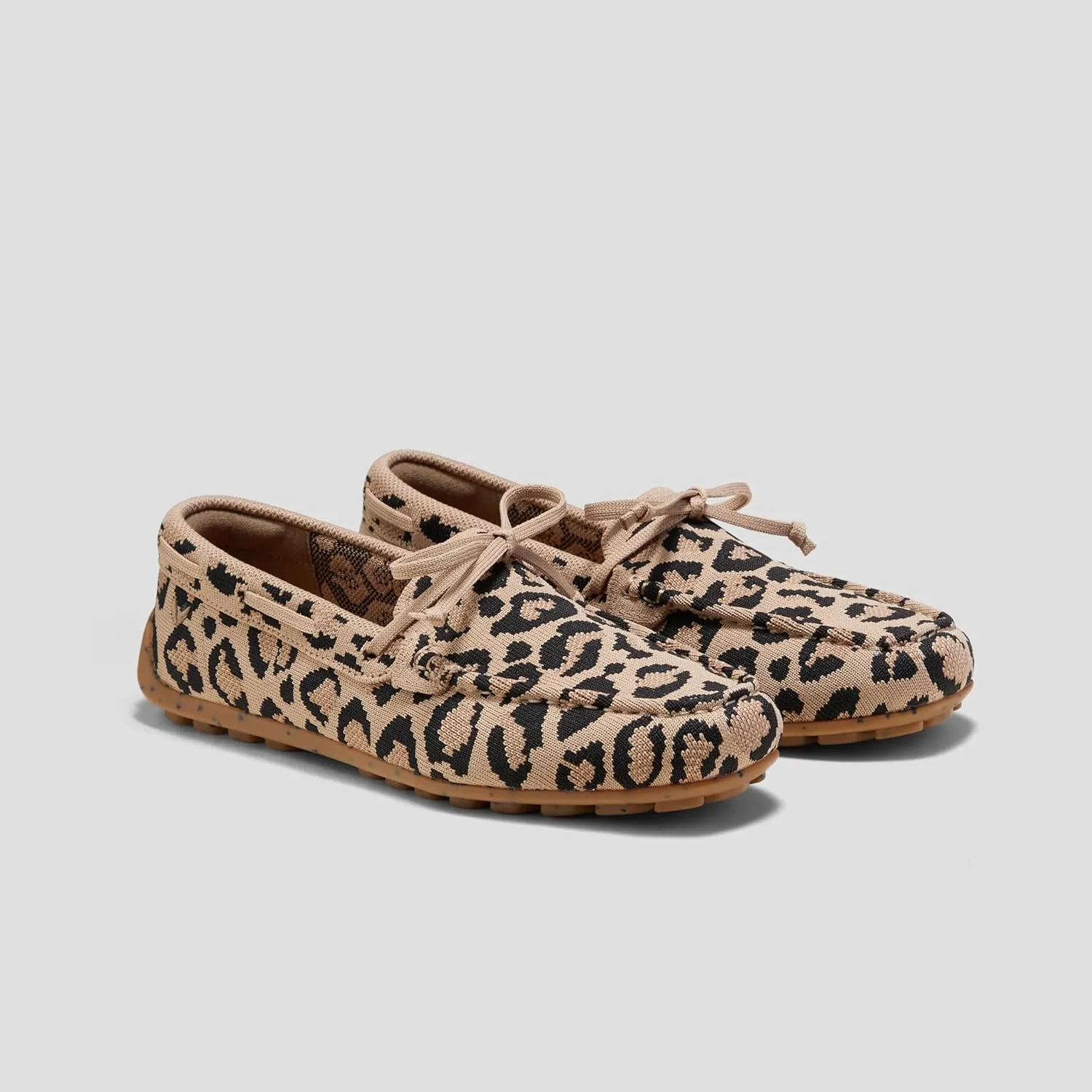 VIVAIA Jackie Women Loafers Square-Toe Embroidered Slip on Loafer Shoes for Women Comfortable Flat Shoe
