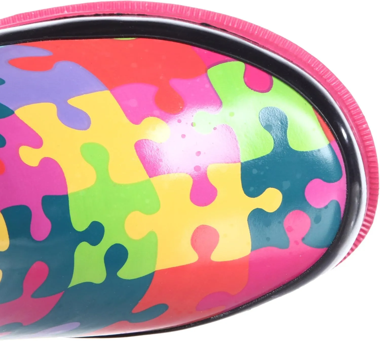 Western Chief Kid's Puzzle Pieces Rain Boot (Toddler/Little Kid)