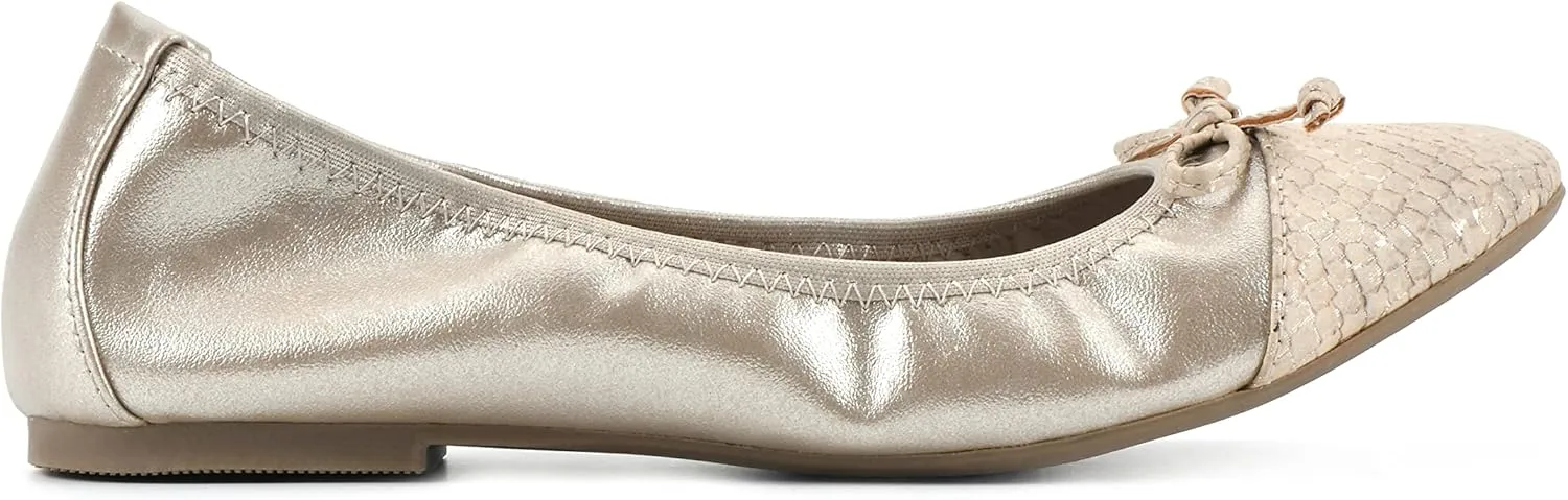 WHITE MOUNTAIN Women's Sunnyside II Flexible Ballet Flat