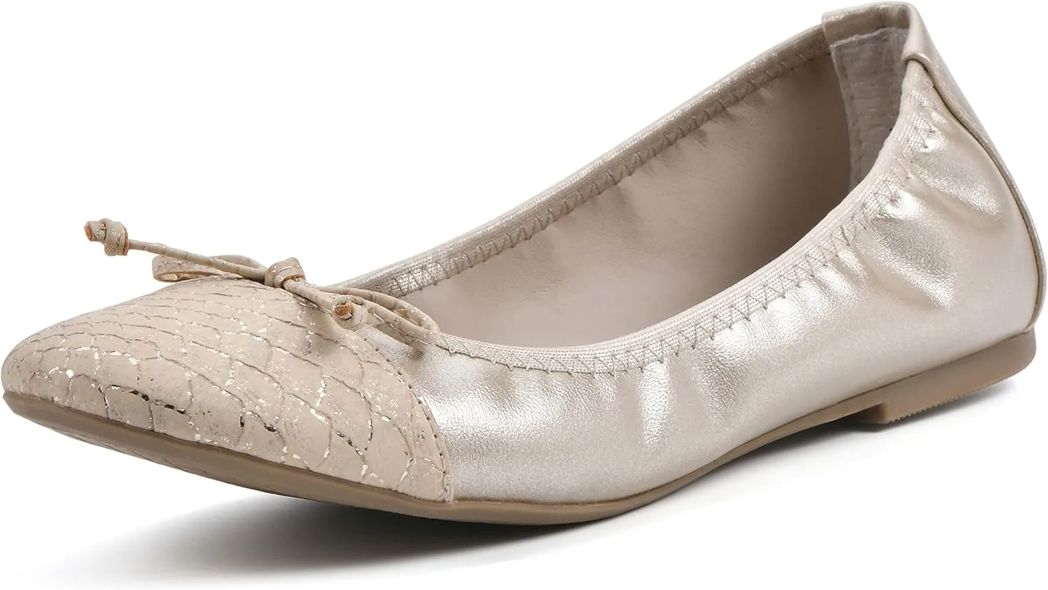 WHITE MOUNTAIN Women's Sunnyside II Flexible Ballet Flat